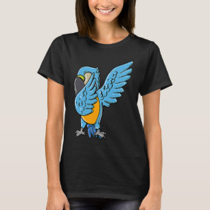 Cool Parrot Dabbing Parrot Tropische Vogel 1 T-shirt