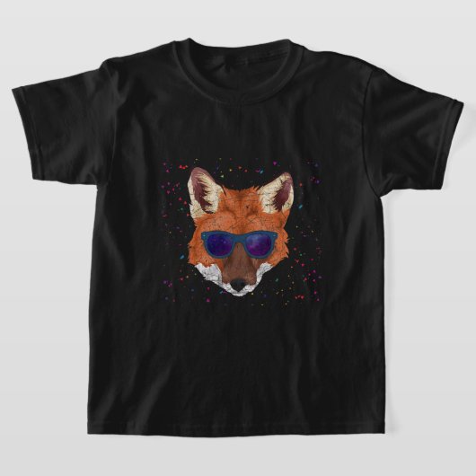 Cool Party Animal Sunglazen Funny Forest Animal F T-shirt (Laagn)