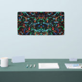 Cool Party Paint Spetters 2x1 Vinyl Banner (Beurs)