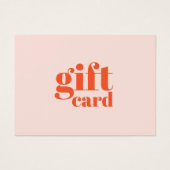 Cool Pastel Bold Beauty Witte Strepen Visitekaartje (Voorkant)