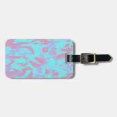 Cool Pastel Camo Pattern Bagagelabel (Voorkant horizontaal)