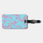 Cool Pastel Camo Pattern Bagagelabel (Achterkant horizontaal)