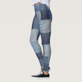 Cool Patchwork Denim Leggings (Links)