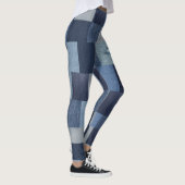 Cool Patchwork Denim Leggings (Rechts)