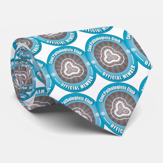 Cool Pathologists Club Stropdas (Opgerold)