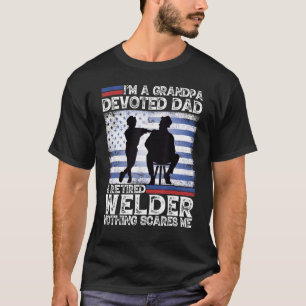 Cool Patriot American Flag Welde Weld Ge T-shirt