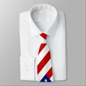 Cool Patriotic American Flag Stropdas (Gebonden)