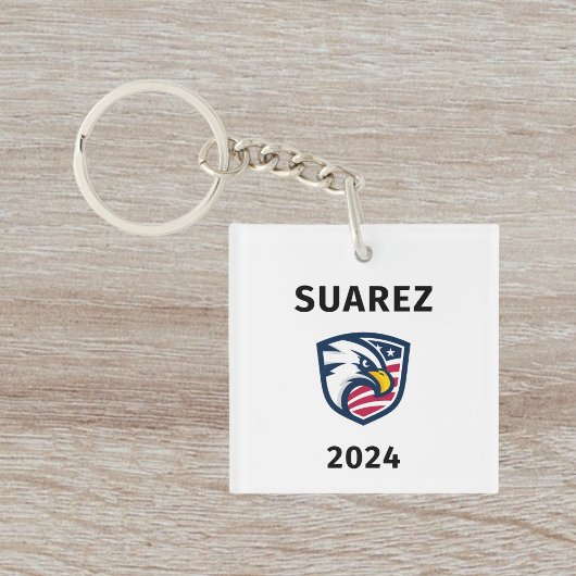 Cool Patriottisch Francis Suarez 2024 Sleutelhange Sleutelhanger