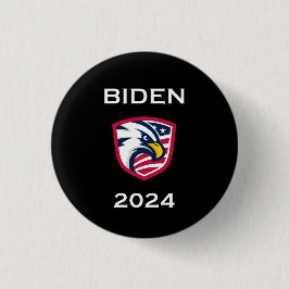 Cool Patriottische Joe Biden 2024 Verkiezing Eagle Ronde Button 3,2 Cm