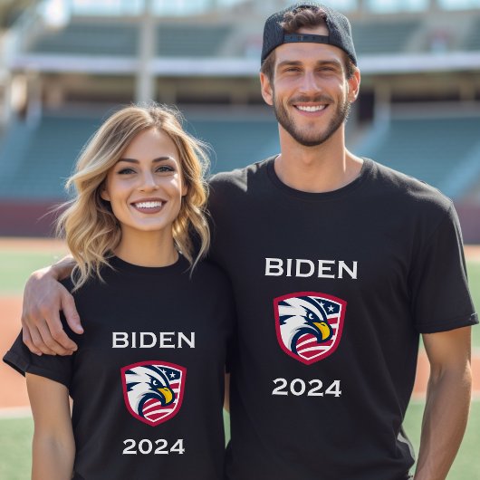 Cool Patriottische Joe Biden 2024 Verkiezing Eagle T-shirt