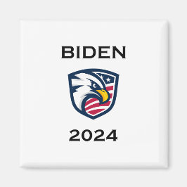 Cool Patriottische Joe Biden 2024 Verkiezingsadela Magneet