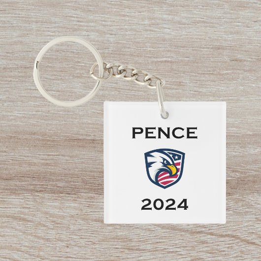 Cool Patriottische Mike Pence 2024 Verkiezingsadel Sleutelhanger