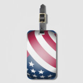 Cool Patriottische Verenigde Staten van Amerika Vl Bagagelabel (Voorkant (verticaal))