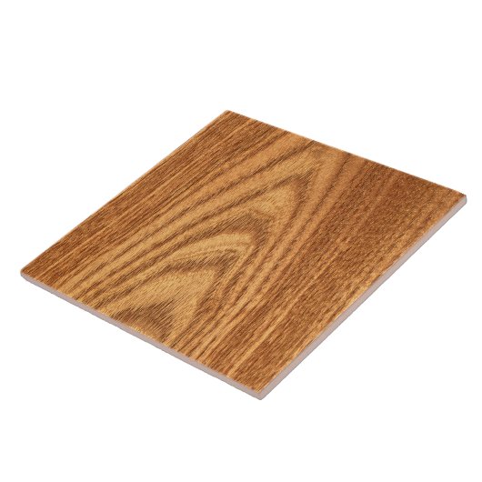 cool patroon van faux-hout tegeltje (Zijkant)