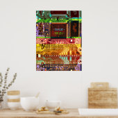 Cool PCB Electronic Computer Tech Printed Circuit Poster (Keuken)