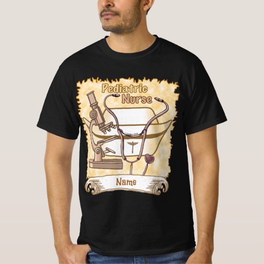 Cool Pediatric Nurse T-shirt (Voorkant)