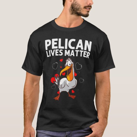 Cool Pelican For Men Women Zoo Pelicans Bird Zooke T-shirt (Voorkant)