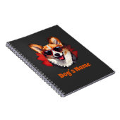 Cool Pembroke Welsh Corgi met zonnebril Notitieboek (Rechterzijde)