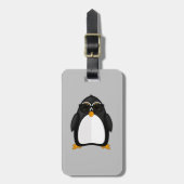 Cool Penguin Bagagelabel (Voorkant verticaal)