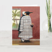Cool Penguin briefkaart (Voorkant)