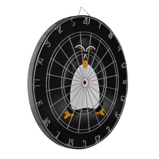 Cool Penguin Dartbord (Voorkant Links)