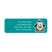 Cool Penguin Etiket (Voorkant)