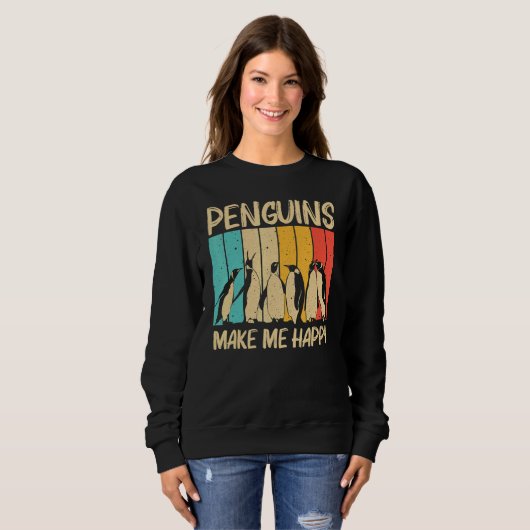 Cool Penguin For Men Women Emperor Penguin Bird Trui (Voorkant volledig)