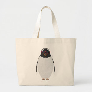 COOL PENGUIN GROTE TOTE BAG