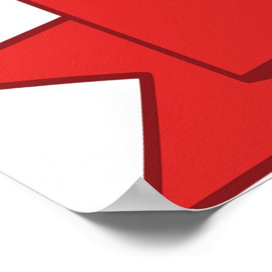 Cool Penguin Holding Ice Cream Poster (Hoek)