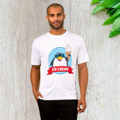 Cool Penguin Holding Ice Cream T-shirt