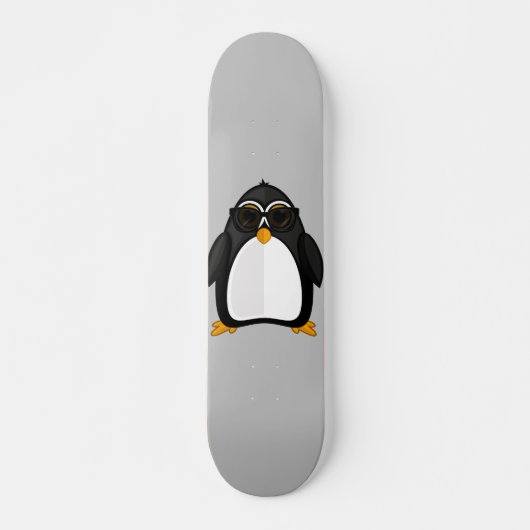 Cool Penguin Persoonlijk Skateboard (Voorkant)