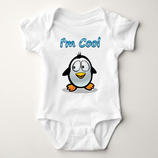 Cool Penguin Romper (Voorkant)