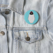 COOL PENGUIN RONDE BUTTON 5,7 CM (In situ)