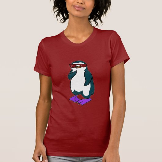 Cool Penguin T-shirt (Voorkant)