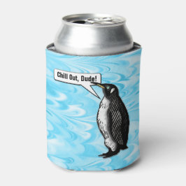 Cool Penguin Talk (gepersonaliseerd) Blikjeskoeler