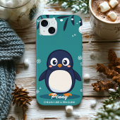 Cool Penguin Vibes - Schattigee & gezellige charme Case-Mate iPhone Case