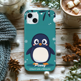 Cool Penguin Vibes - Schattigee & gezellige charme Case-Mate iPhone 14 Pro Hoesje