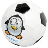 Cool Penguin Voetbal (Drie kwart)