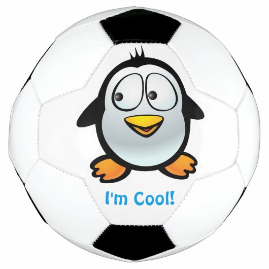 Cool Penguin Voetbal (Voorkant)