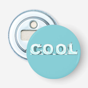Cool Penguins Button Flesopener