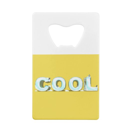 Cool Penguins Creditkaart Flessenopener (Achterkant)