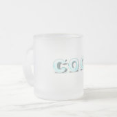 Cool Penguins Matglas Koffiemok (Voorkant links)