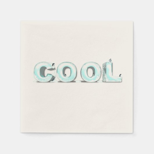 Cool Penguins Servet (Voorkant)