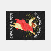 Cool People Are Born In December Christian Christm Fleece Deken (Voorkant (Horizontaal))