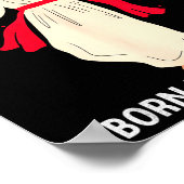 Cool People Are Born In December Christian Christm Poster (Hoek)