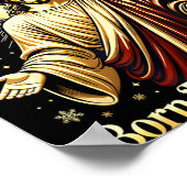 Cool People Are Born In December Christian Christm Poster (Hoek)