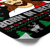 Cool People Are Born In December Christian Christm Poster (Hoek)