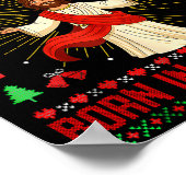 Cool People Are Born In December Christian Christm Poster (Hoek)