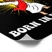 Cool People Are Born In December Christian Christm Poster (Hoek)