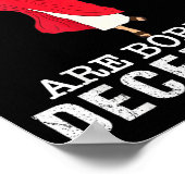 Cool People Are Born In December Christian Jesus C Poster (Hoek)